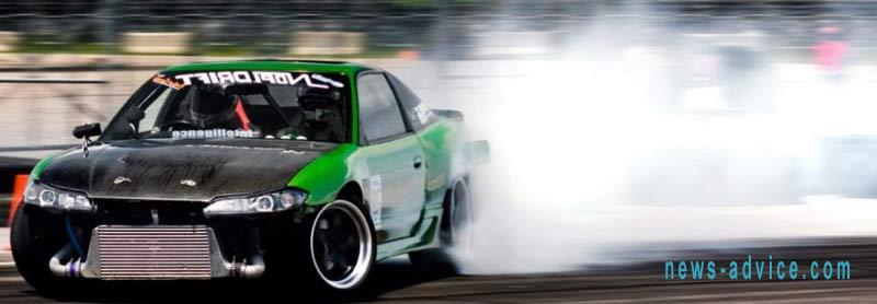 Дрифт на автодромі Чайка