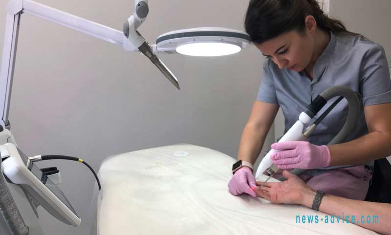 Cosmetology beauty procedures Remove wart papilloma
