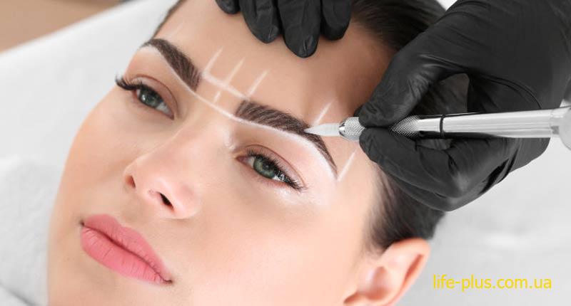 пудрові брови на пізняках